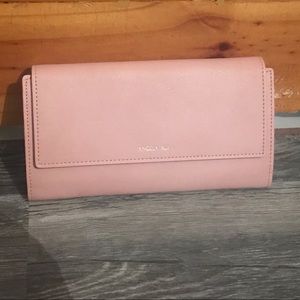 Angela Roi Olivia E Wallet Dusty Rose Vegan
